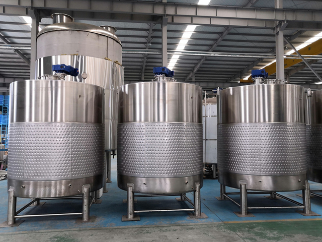 China Customized Stainless Steel Mixing Tank Manufacturers Customized