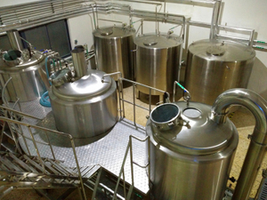 Three Vessel Brewhouse System