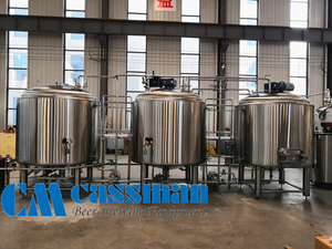 1000L 3 Vessels Stainless Steel Brewhouse